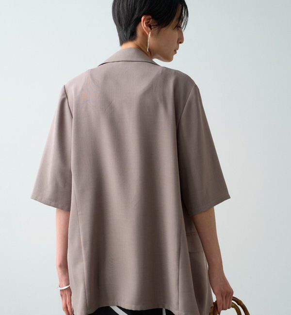  「ハーフスリーブジャケット」|テーラードジャケット|