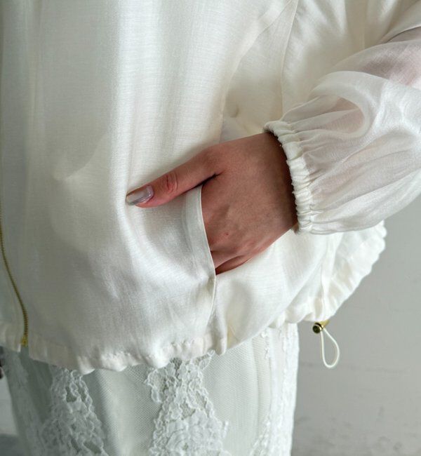  「シアーバルーンブルゾン」|ベスト・ジレ|