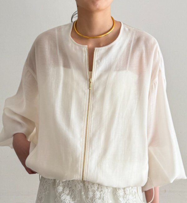  「シアーバルーンブルゾン」|ベスト・ジレ|