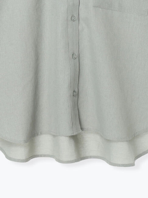 Samansa Mos2「ハーフスリーブシャツ」|シャツ・ブラウス|