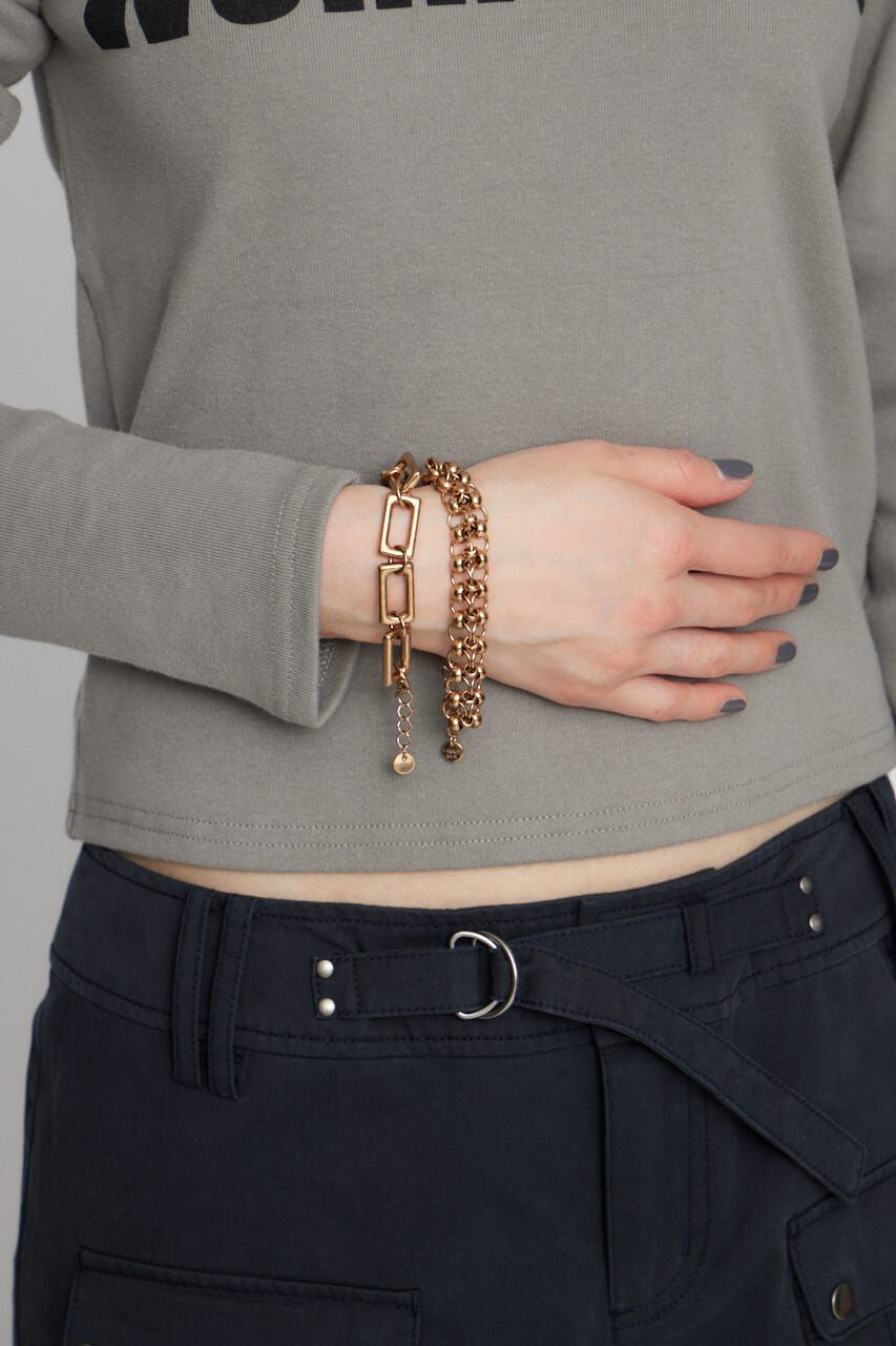 LAGUA GEM「METAL 2PIECE ブレスレット」|ブレスレット・バングル|