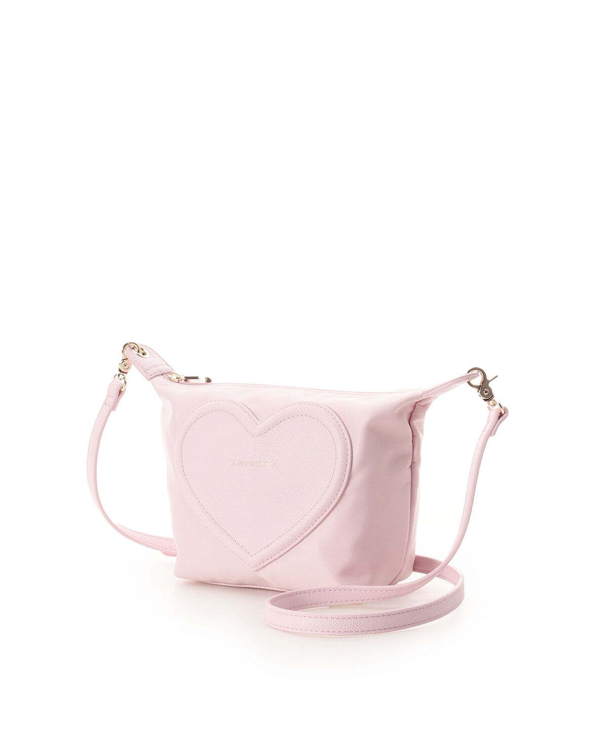 Samantha Vega「フロントハートナイロンショルダーバッグ」|ショルダー・メッセンジャー|