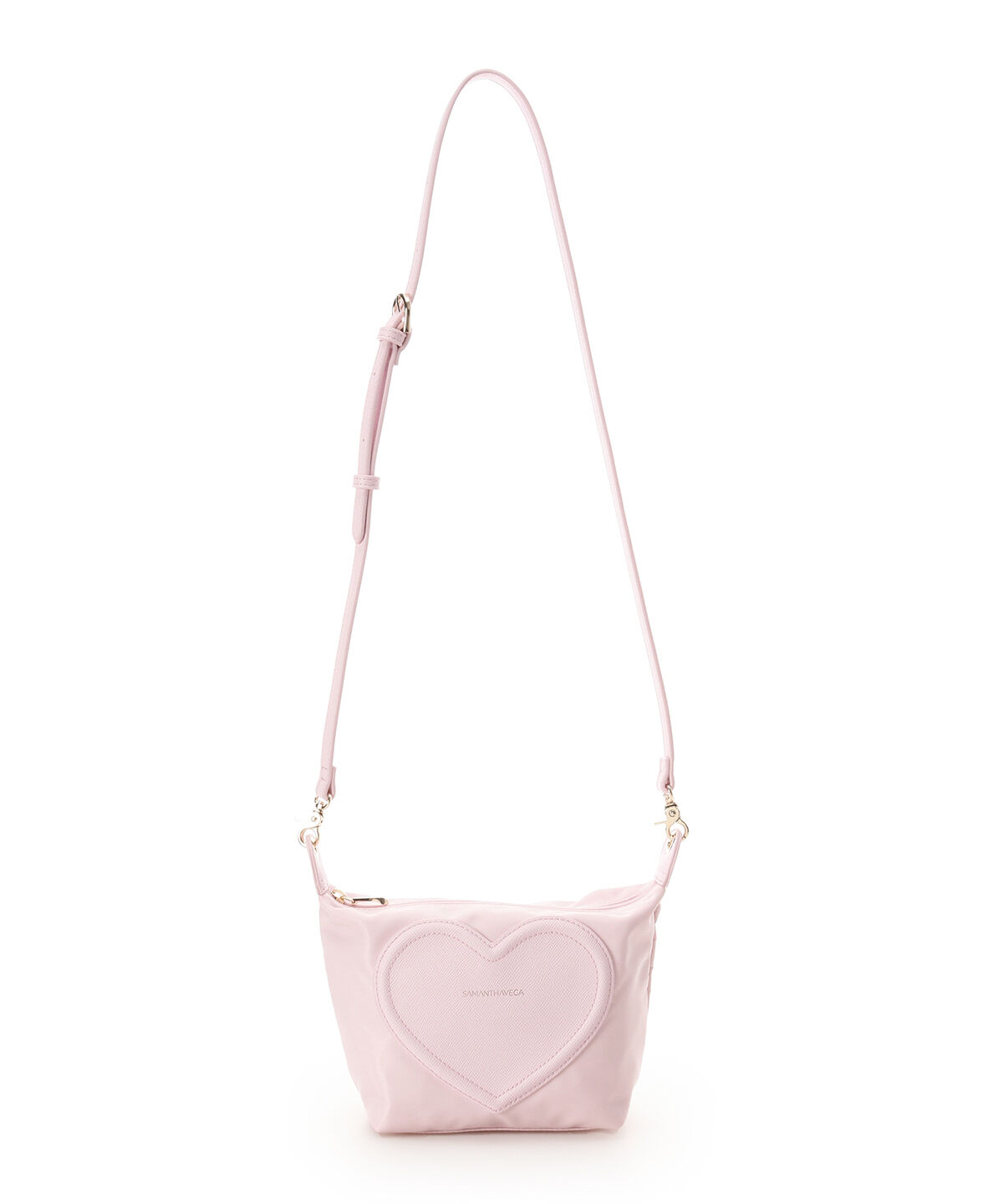 Samantha Vega「フロントハートナイロンショルダーバッグ」|ショルダー・メッセンジャー|