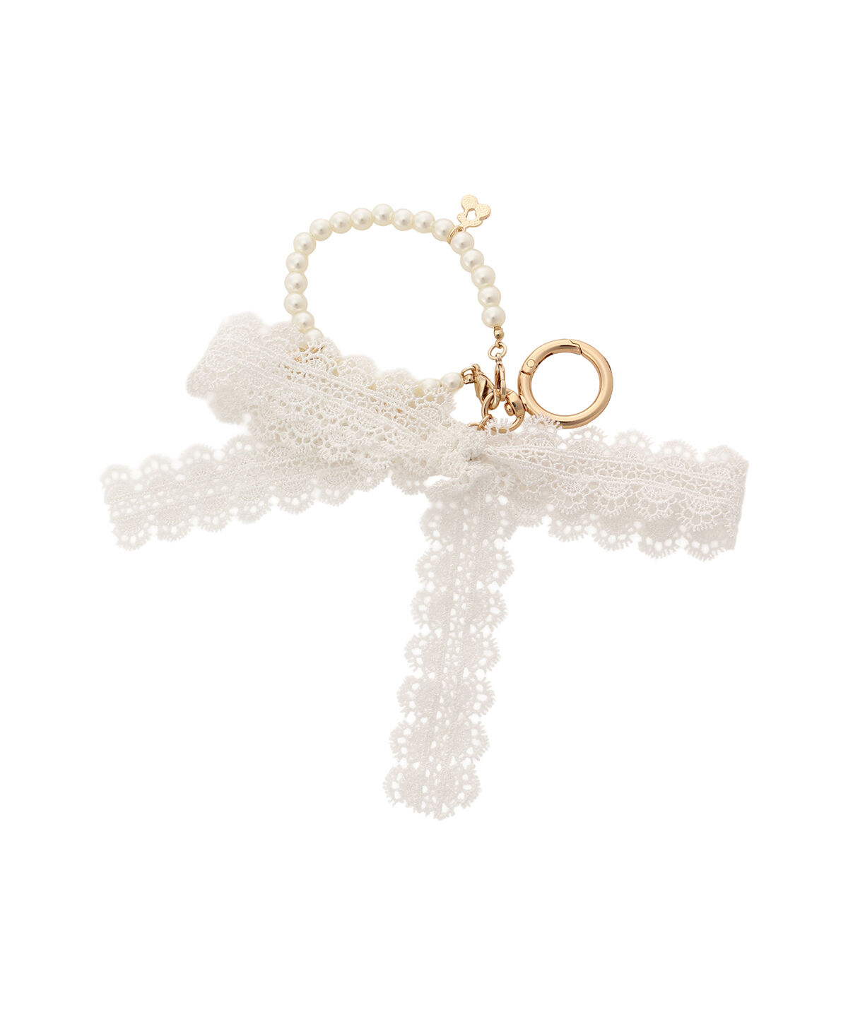 Samantha Vega「レースリボンバッグチャーム」|チャーム・キーホルダー|