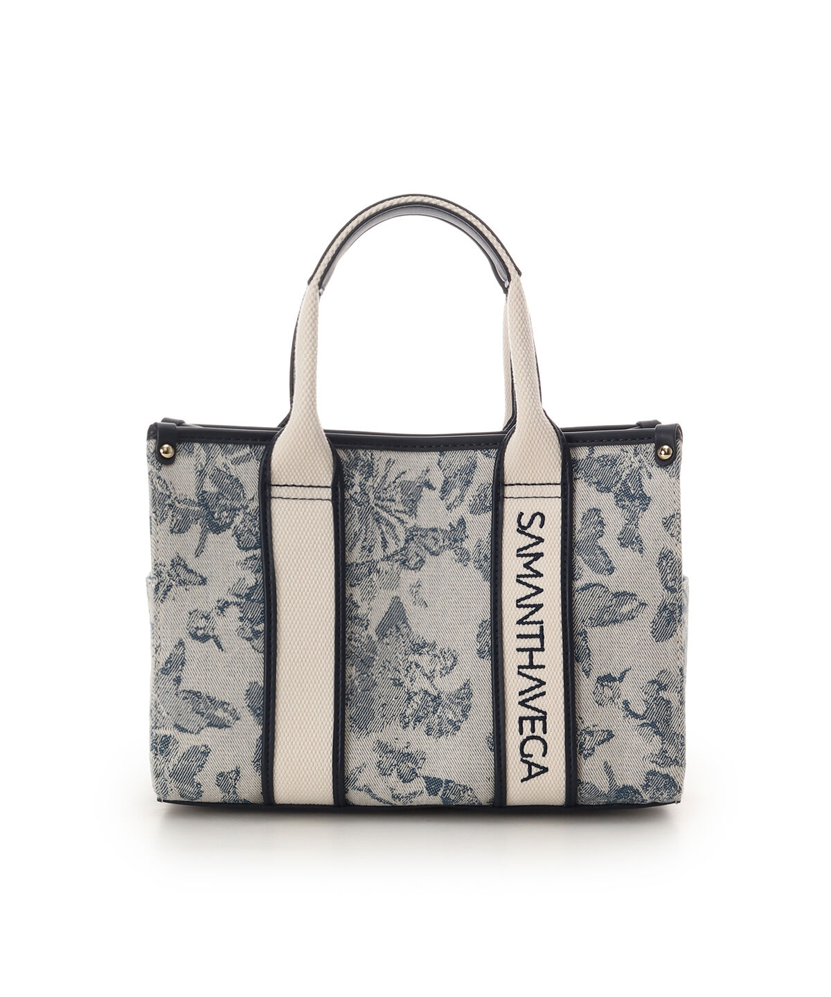 Samantha Vega「ロゴテープジャガード調トートバッグ（小）」|トートバッグ|ダルブルー