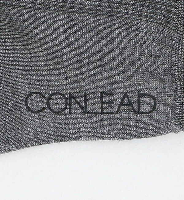 UNITED ARROWS「＜CONLEAD＞リブ ロング オープントゥ ソックス」|ソックス|