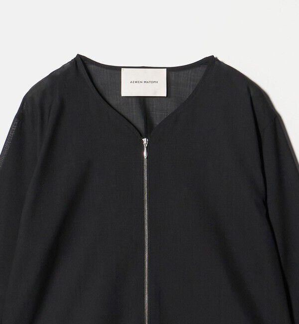 AEWEN MATOPH「＜AEWEN MATOPH＞シアージップジャケット」|テーラードジャケット|