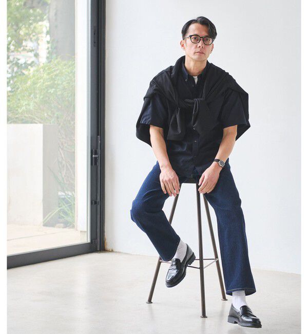 UNITED ARROWS green label relaxing「サッカー ドビー ボタンダウン 半袖 ポロシャツ」|ポロシャツ|