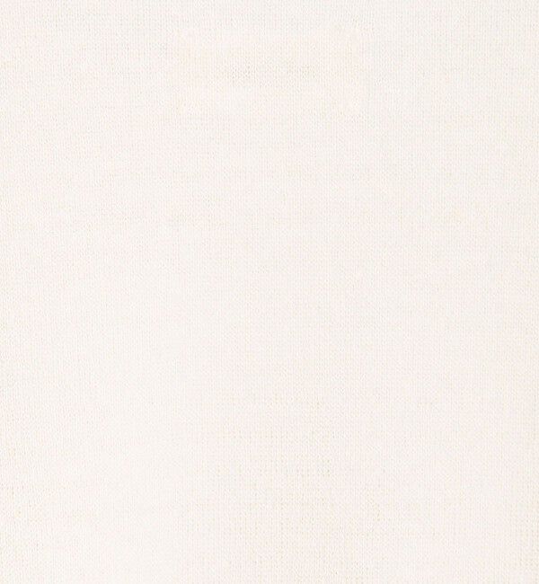 DES PRES「リネンファブリックコンビ ショートニットジャケット」|ノーカラージャケット|