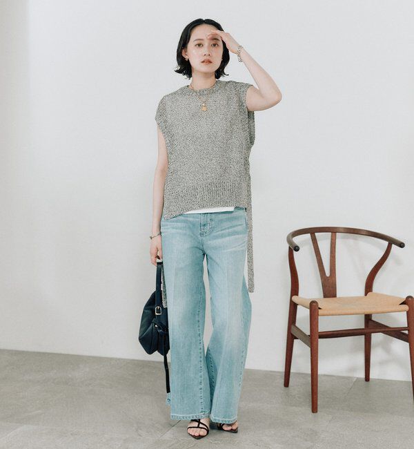  「予約【鮮度抜群】ラスティックニットベスト」|ニット・セーター|