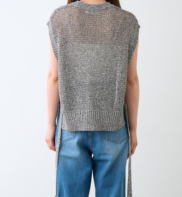  「予約【鮮度抜群】ラスティックニットベスト」|ニット・セーター|