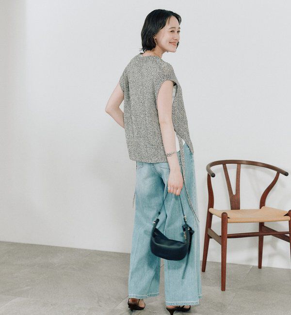  「予約【鮮度抜群】ラスティックニットベスト」|ニット・セーター|