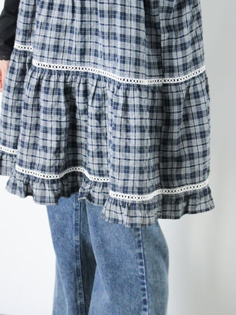 Samansa Mos2「《新色追加》はしごレースティアードキャミチュニック」|シャツ・ブラウス|