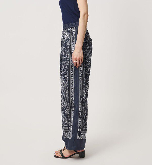 UNITED ARROWS「スカーフ プリント イージーパンツ ‐ウォッシャブル‐」|その他|