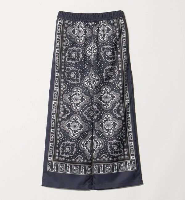 UNITED ARROWS「スカーフ プリント イージーパンツ ‐ウォッシャブル‐」|その他|