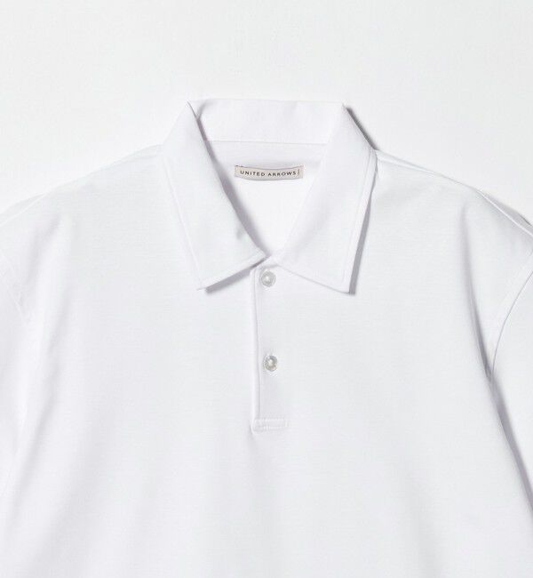 UNITED ARROWS「ポンチ ポロシャツ UA COZY 抗菌防臭 接触冷感」|Tシャツ・カットソー|