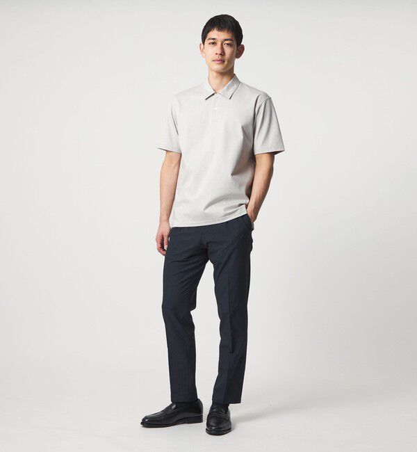 UNITED ARROWS「ポンチ ポロシャツ UA COZY 抗菌防臭 接触冷感」|Tシャツ・カットソー|