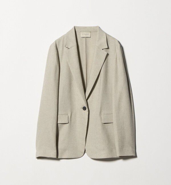 UNITED ARROWS「Spiree IAS テーラード ジャケット ‐UVカット 接触冷感 ウォッシャブル‐」|テーラードジャケット|NATURAL