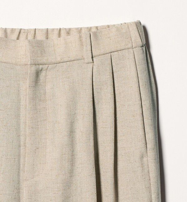 UNITED ARROWS「Spiree IAS 2タック ワイドパンツ ‐UVカット 接触冷感 ウォッシャブル‐」|スラックス|