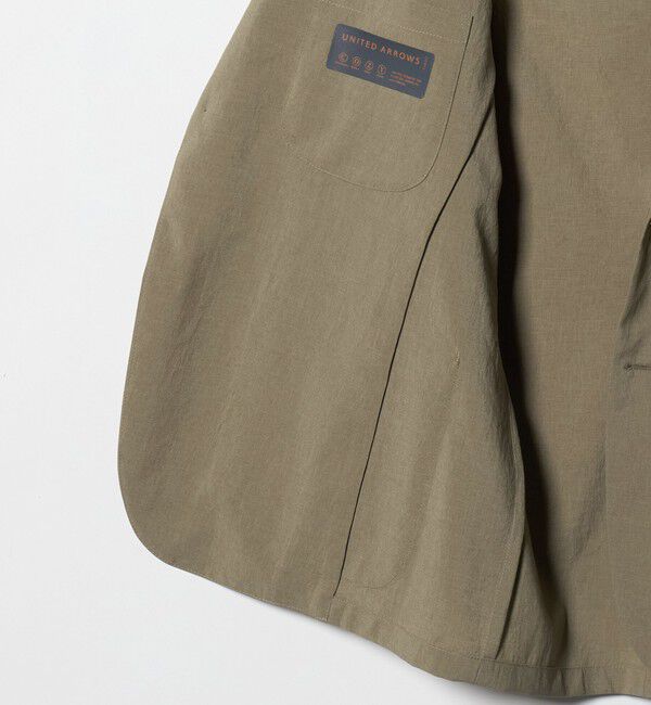 UNITED ARROWS「ポリエステル T＆T 2ボタン テーラードジャケット UA COZY ウォッシャブル ヨコストレッチ」|テーラードジャケット|