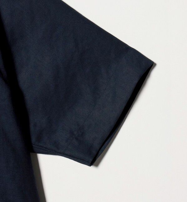 UNITED ARROWS「トリアセテート/ポリエステル ツイル オープンカラーシャツ」|シャツ・ブラウス|