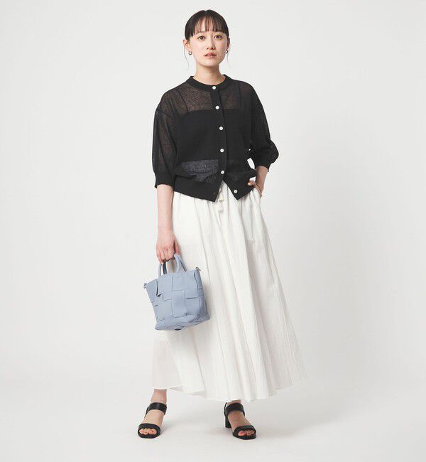 UNITED ARROWS green label relaxing「シアー カーディガン ニット ウォッシャブル」|カーディガン|