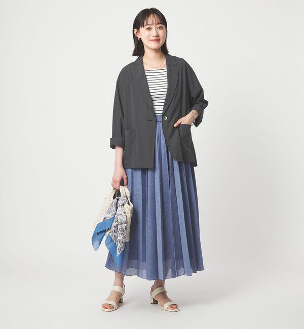 UNITED ARROWS green label relaxing「［size SHORTあり］Breeze Cool ライト ジャケット 吸水速乾 通気性 UVカット」|テーラードジャケット|