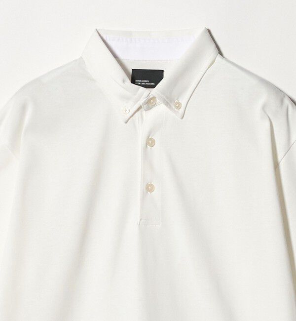 UNITED ARROWS green label relaxing「【WEB限定】JUST fit デイリー ドライ ボタンダウン 半袖 ポロシャツ -吸水速乾・抗菌-」|ポロシャツ|
