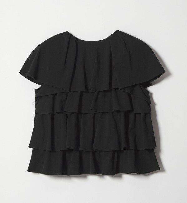 EMMEL REFINES「＜EMMEL REFINES＞EM ティアードフリル カットソー トップス」|Tシャツ・カットソー|