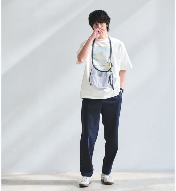 UNITED ARROWS green label relaxing「【別注】＜Jonas Claesson＞SEA アート 半袖 Tシャツ」|Tシャツ・カットソー|