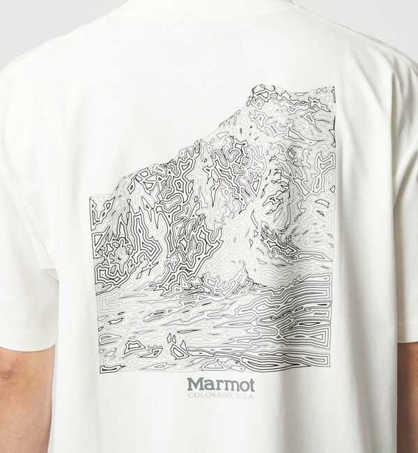 UNITED ARROWS green label relaxing「【別注】＜Marmot＞マウンテン ディピクション 半袖 Tシャツ  -吸水・速乾・UVカット-」|Tシャツ・カットソー|