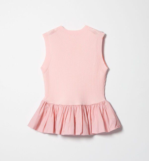 EMMEL REFINES「＜EMMEL REFINES＞EM スソバルーン ノースリーブ ニット」|ニット・セーター|