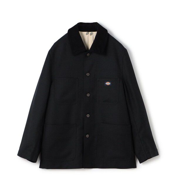 TOMORROWLAND MENS「【別注】Dickies シェットランドウール カバーオール」|ブルゾン・スタジャン|69 ネイビー