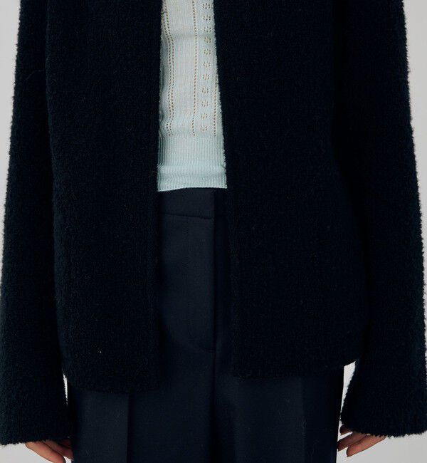 DES PRES「パイルステッチ ノーカラージャケット」|ノーカラージャケット|