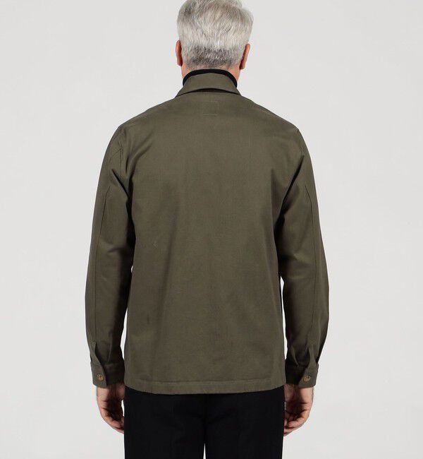 TOMORROWLAND MENS「【別注】GUY ROVER コットンツイル オーバーシャツ」|ブルゾン・スタジャン|