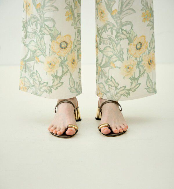 MACPHEE「ウォールペーパーツイル ストレートパンツ」|その他|