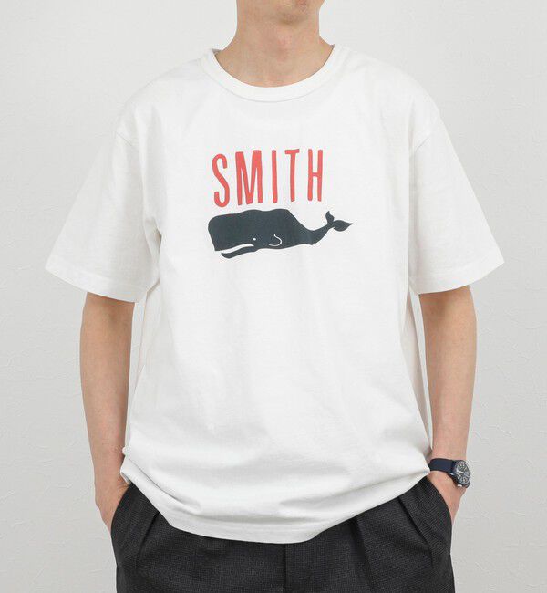 NOLLEY'S goodman「【BARNS OUTFITTERS】別注 SMITH プリントTシャツ 26SS」|Tシャツ・カットソー|