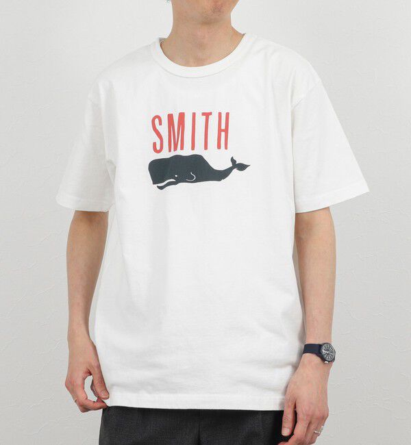 NOLLEY'S goodman「【BARNS OUTFITTERS】別注 SMITH プリントTシャツ 26SS」|Tシャツ・カットソー|