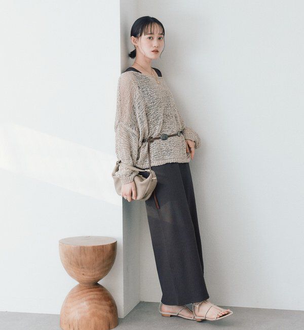  「【シリーズ累計販売数一万枚突破！】2WAYリブタンクワンピース」|ワンピース|