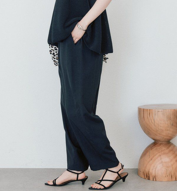  「予約【抜け感】ポインテッドラインサンダル」|サンダル|