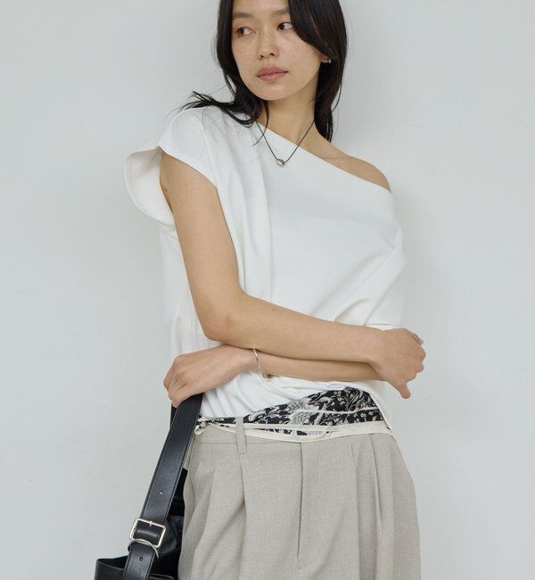  「ジャージーボートカットソー」|Tシャツ・カットソー|