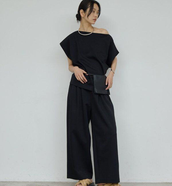  「ジャージーボートカットソー」|Tシャツ・カットソー|