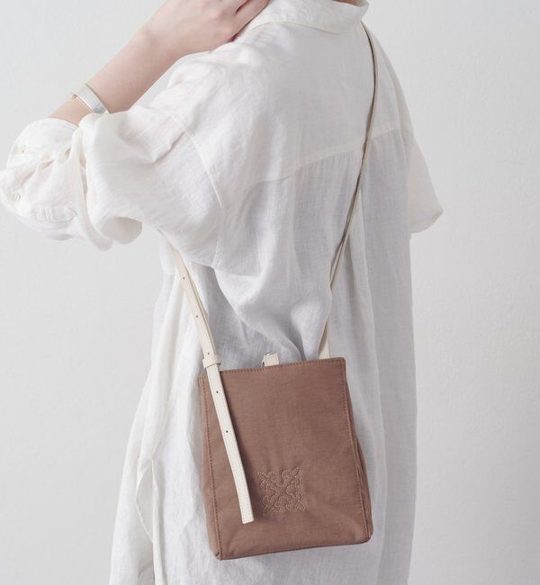  「ナイロンミニショルダーバッグ」|その他|ブラウン