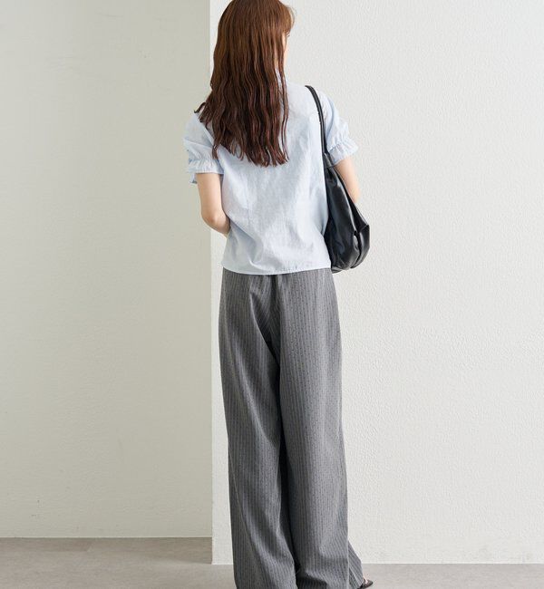  「ラインストーンWベルトパンツ」|チノ|