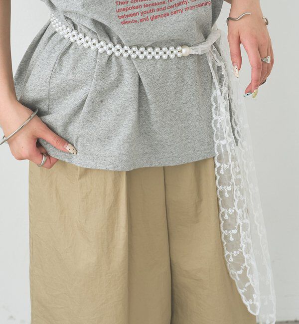  「パールレースベルト」|ベルト|