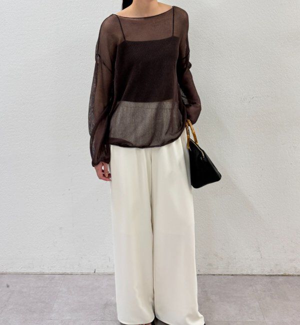  「イージーワイドタックパンツ」|チノ|