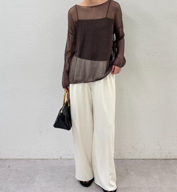  「イージーワイドタックパンツ」|チノ|