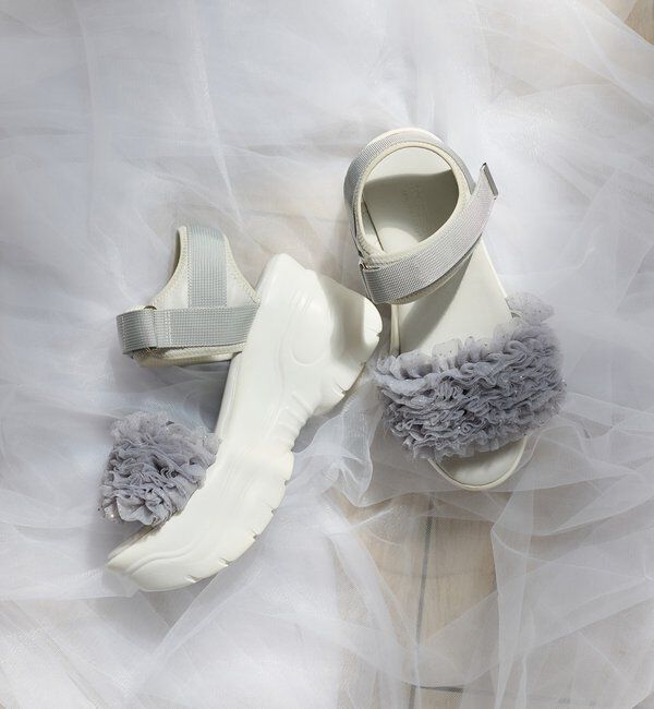  「チュールフリル厚底スポサン」|その他|