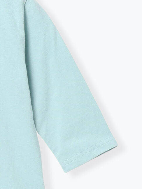 Samansa Mos2 Lagom「星プリント7分袖T」|Tシャツ・カットソー|