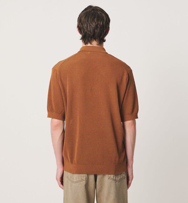 UNITED ARROWS「シャーリーカーン バーズアイ ニットポロシャツ」|ポロシャツ|